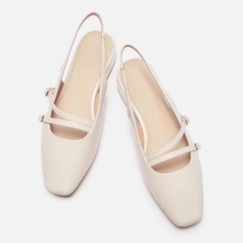 

Мода 2025 Лето Новые Женские Сандалии Элегантные Мюли с Закрытым Носком Однотонные Удобные Женские Сандалии Роскошные Сандалии 35 бежевый