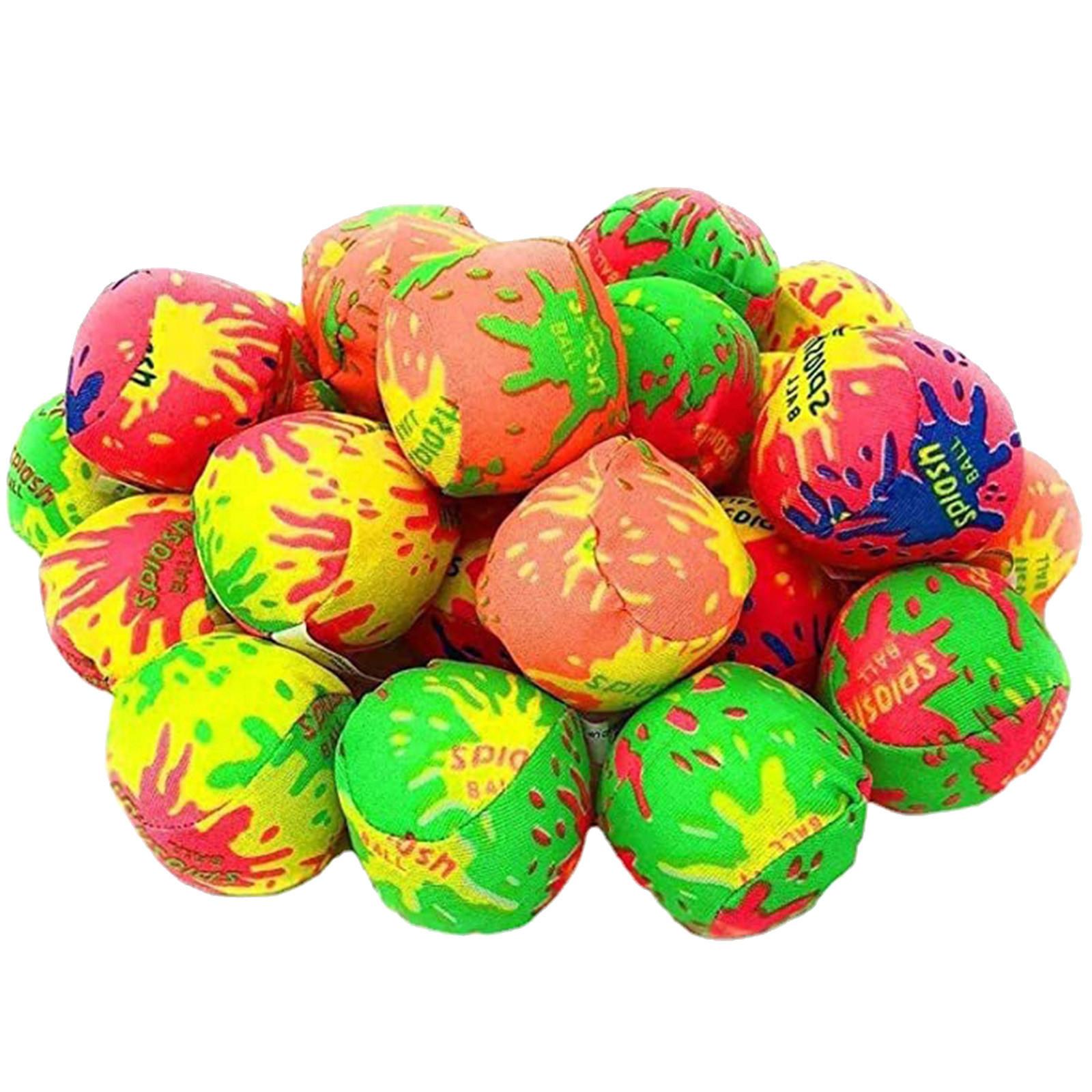 

20pcs 2 Inch Water Soaking Balls Soft Absorbent Water Balls for Outdoor Water Games Beach Pool Summer Water Activities One Size