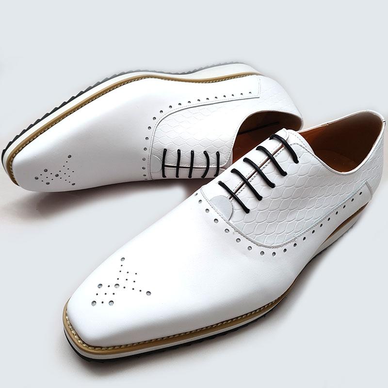 Fashion Leather Men Shoes Formal Business Comfortable Lace Up Leisure Shoes Casual EVA Rubber Bottom Fashion Sneaker Oxfords Man Shoes