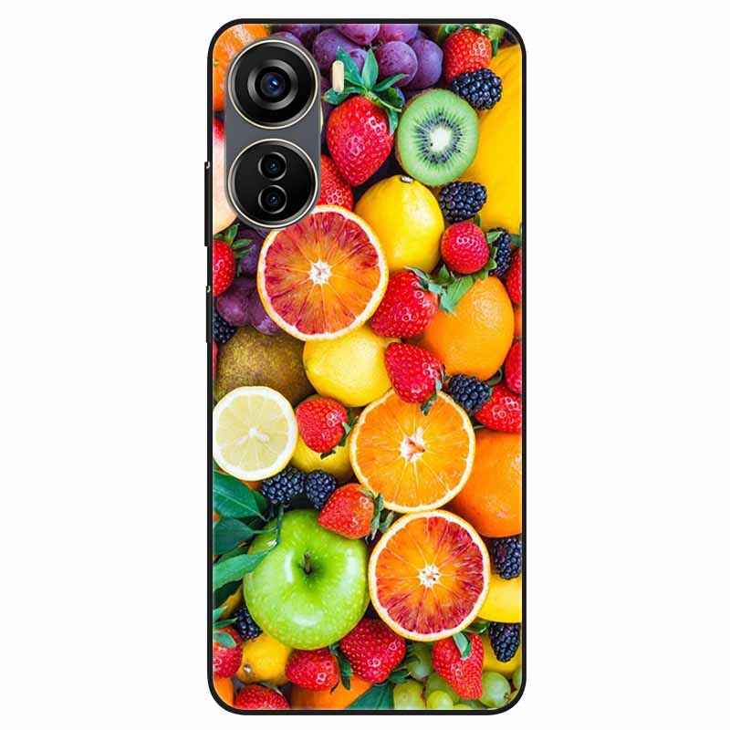 For ZTE Libero 5G IV Case A302 Soft Silicone Lovely Shockproof Cover for ZTE Libero 5G IV TPU Coque Cute Cats Funda Shells 6.6''