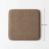 Memory Foam Chair Cushion Thick 1.5cm Chair Mat Comfortable Linen Fabric Seat Pad  Dining Chair