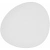 Assiette Plate - Bidasoa - Fosil - Céramique Blanche - Ovale - Lot De 6 Unités