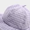 Japanese Plaid Bucket Cap Summer Women's Sun Hat Foldable Fisherman Caps  Girls