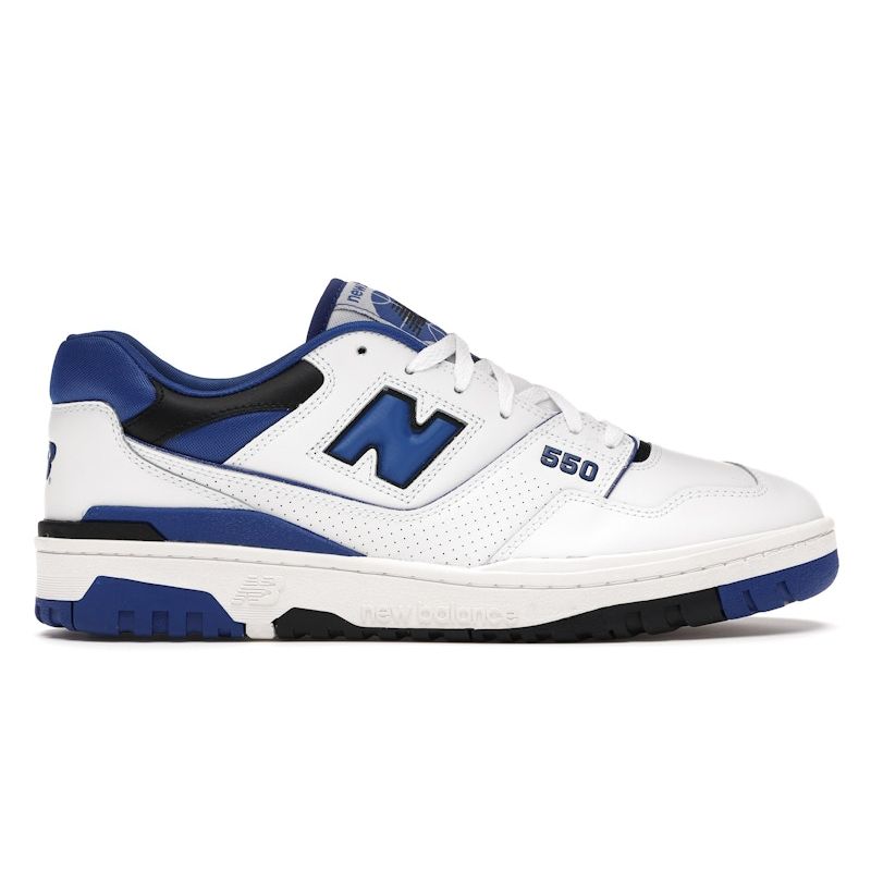 

Кроссовки унисекс New Balance 550 White Team Royal синие BB550SN1