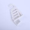 1 5-hole Door Hanging Folding Clothes Hanger Door Back Hook Multi-function Clothes Drying Rack Wardrobe Storage Artifact