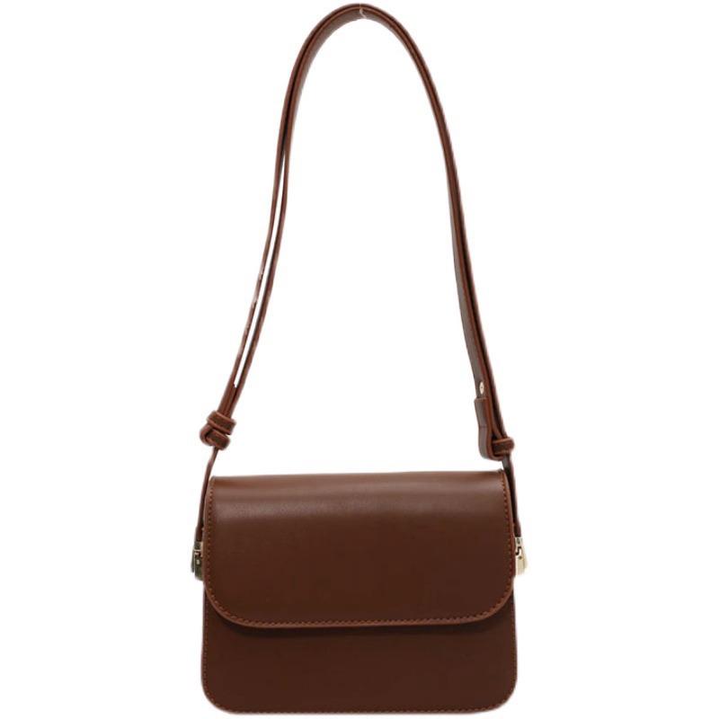 Fashion Small Square Bag Women's New Solid Color Versatile Messenger Bag Shoulder Bag