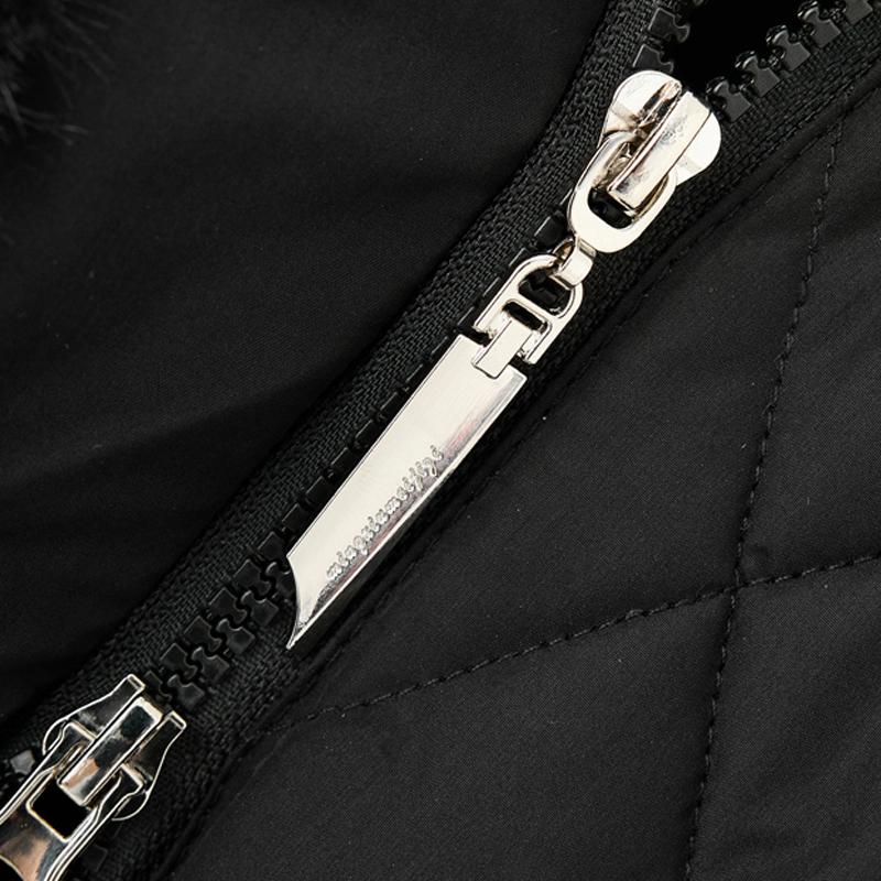 Fashion Winter Women's Vest Faux Fur Collar Thick Warm Sleeveless Jackets Woman Long Coat With Belt