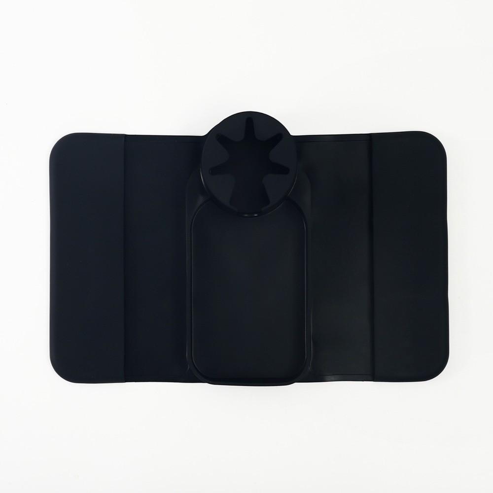 Non-Slip Sofa Armrest Tray Silicone Armrest Storage Box New Sofa Cup Holder  Living Room Use чёрный