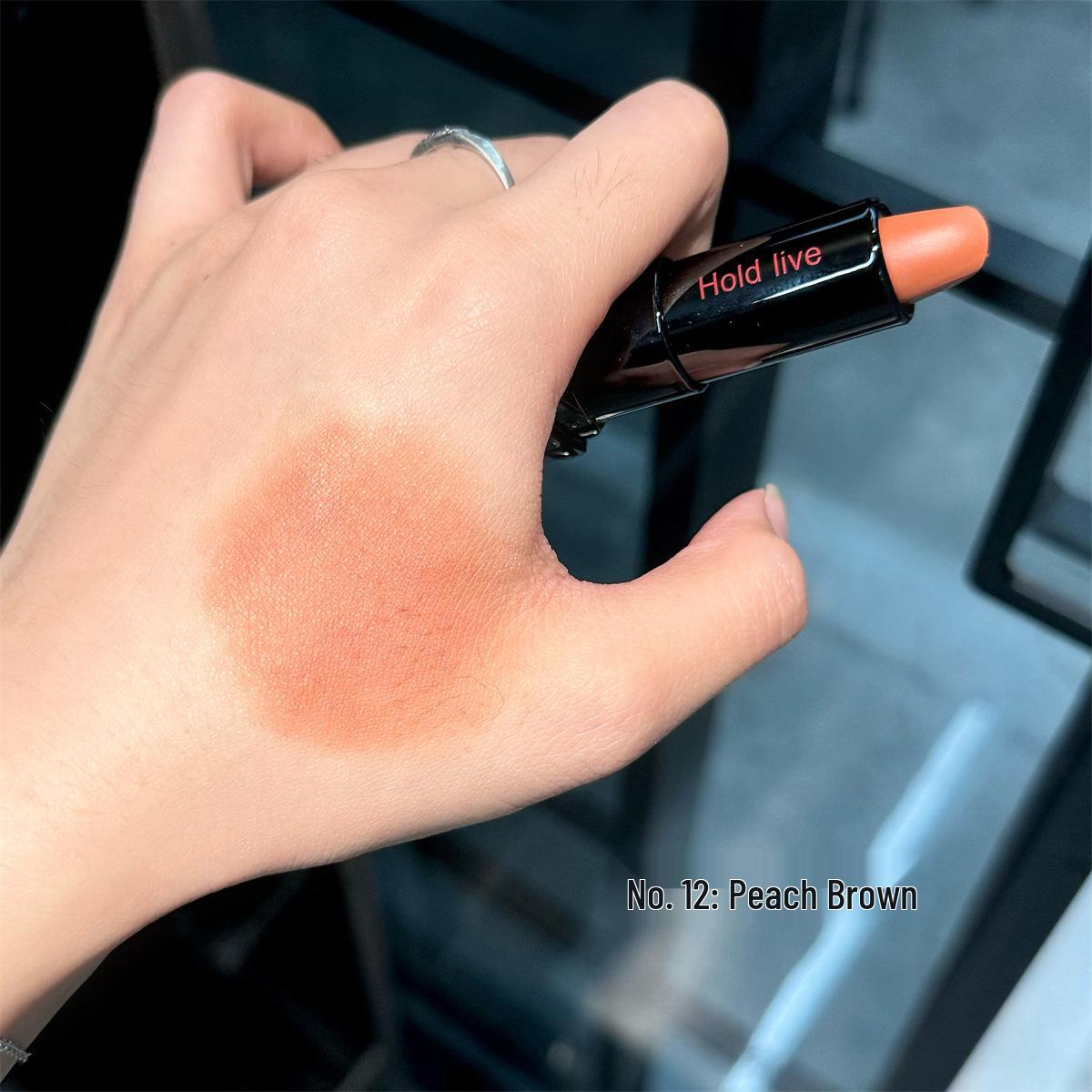 Выгодная матовая помада тыквенного цвета - Кирпично-красный, Без внешней упаковки, Специальное предложение