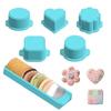 Cake Pop Mold Set With Tray Food Grade Heart Shapes Oval Baking Molds For Cake For Home Kitchen Wedding Party Birthday