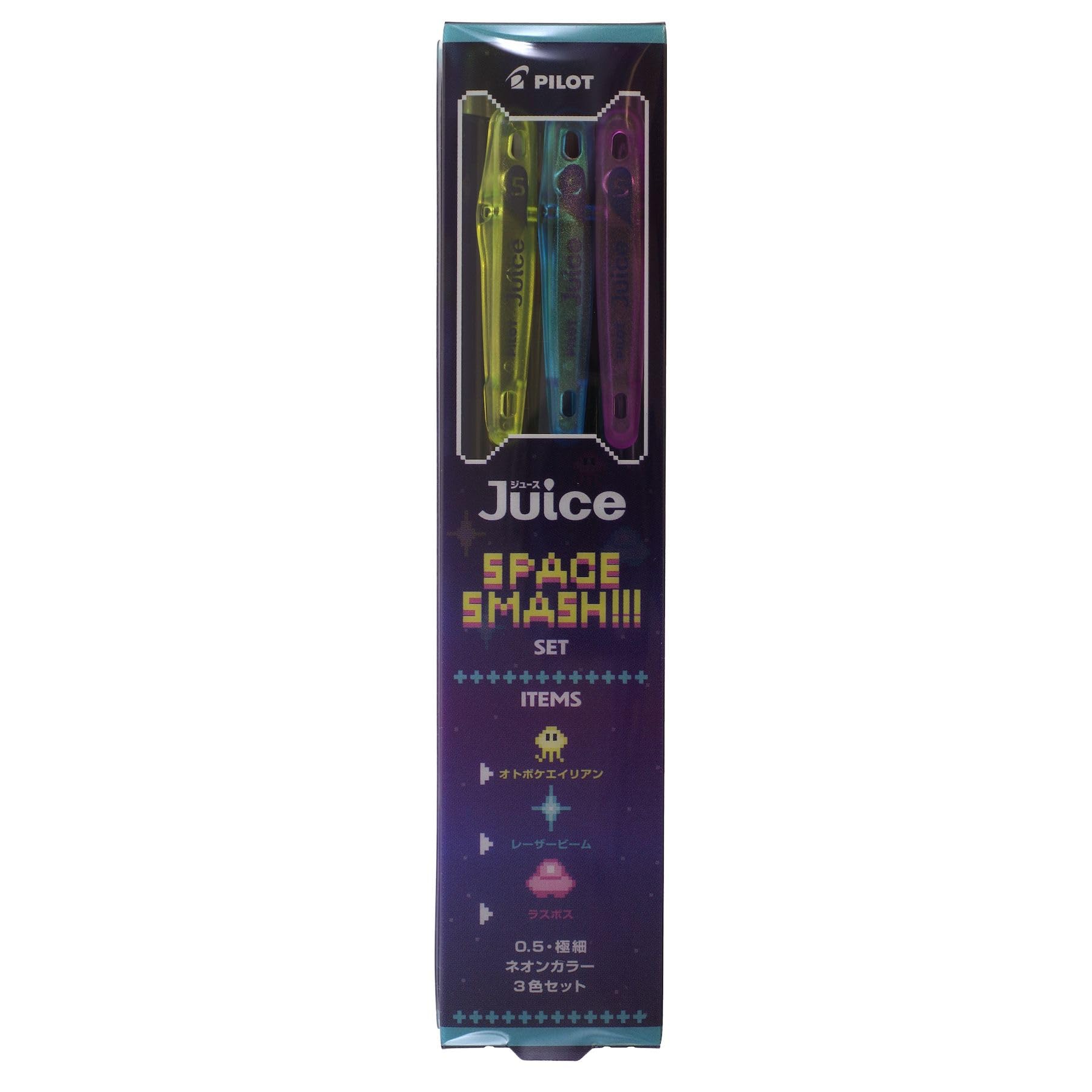 

Ограниченная серия Гелевая шариковая ручка Juice Gel Неоновые цвета Набор Smash L 0,5 мм 3 цвета [Космический набор]