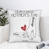 Our First Mothers Day Together Pillow Case Soft Pillow Cover For Wedding Party Home Decor Cute Funny Cushion Cover