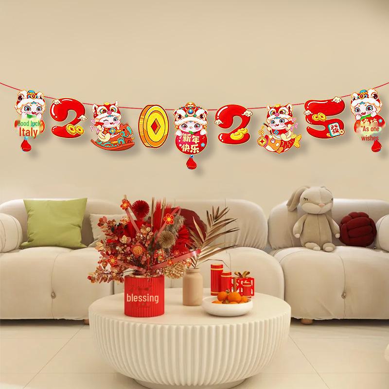 

Подвеска с цветочным декором на Новый год 2025 года Змеи для показа на весеннем фестивале