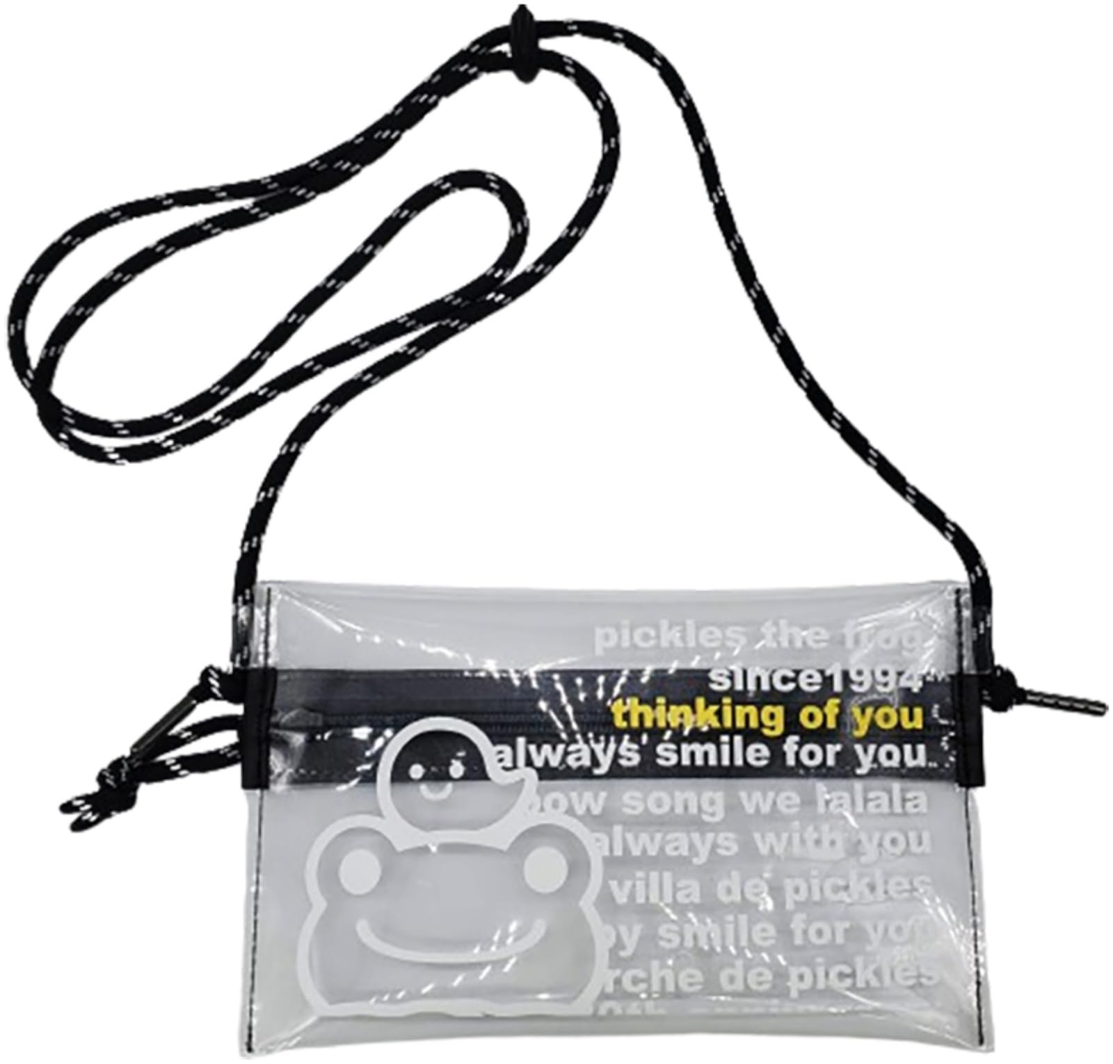 

Nakajima Corporation Pickles always smile wording clear sacoche 196576-24