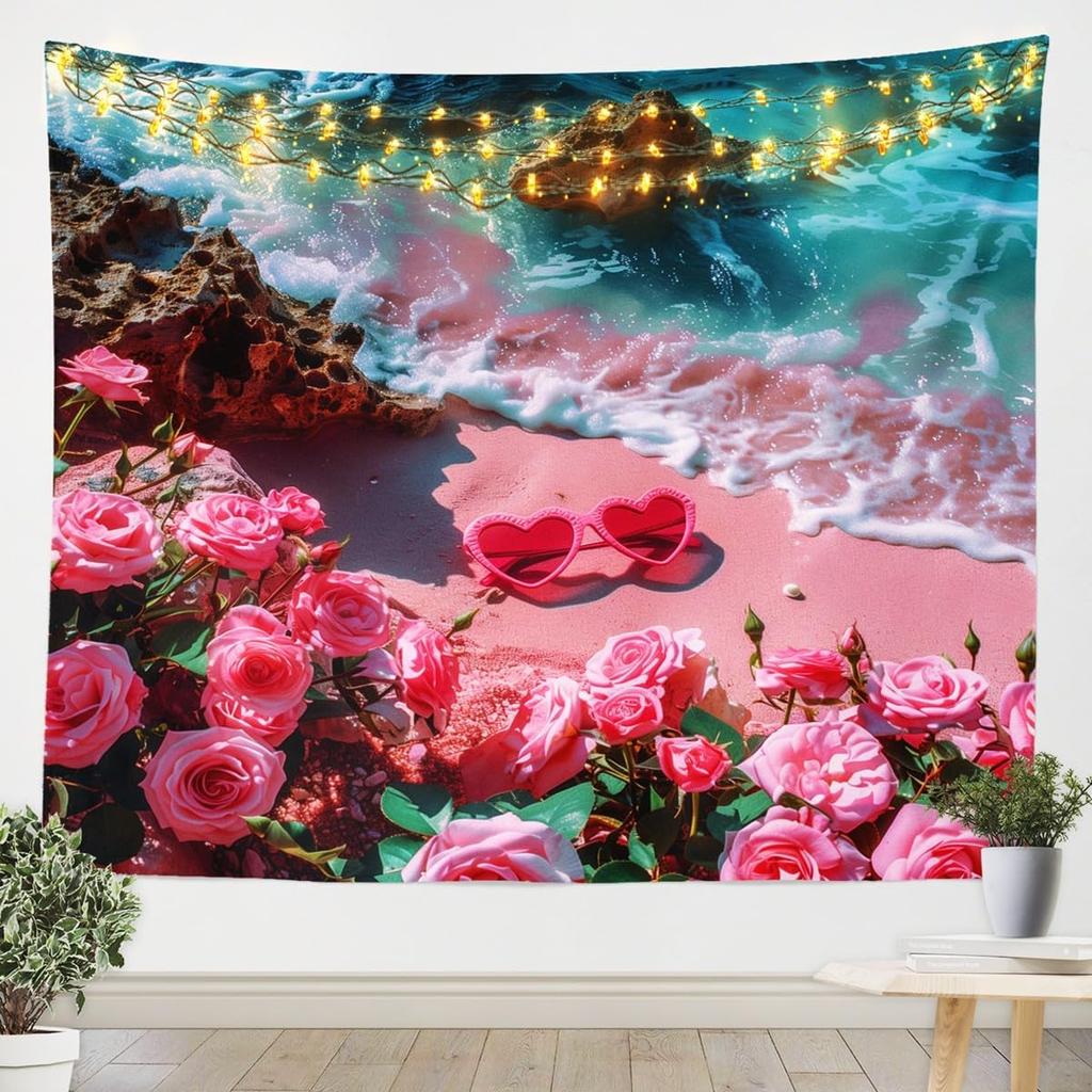 Christmas Santa Claus Wall Hanging Tapestry Ink Galaxy Wall Hanging Tree Wall Hanging Gorgeous Christmas Tree Fireplace Gifts