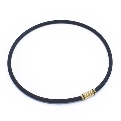 Magnetic Luxury Popular Worn by Many Baseball 3 Sizes Be Worn All Year Black [AIMEIS] Necklace, Joint, Anti-Static Necklace, Design, Model, Players,