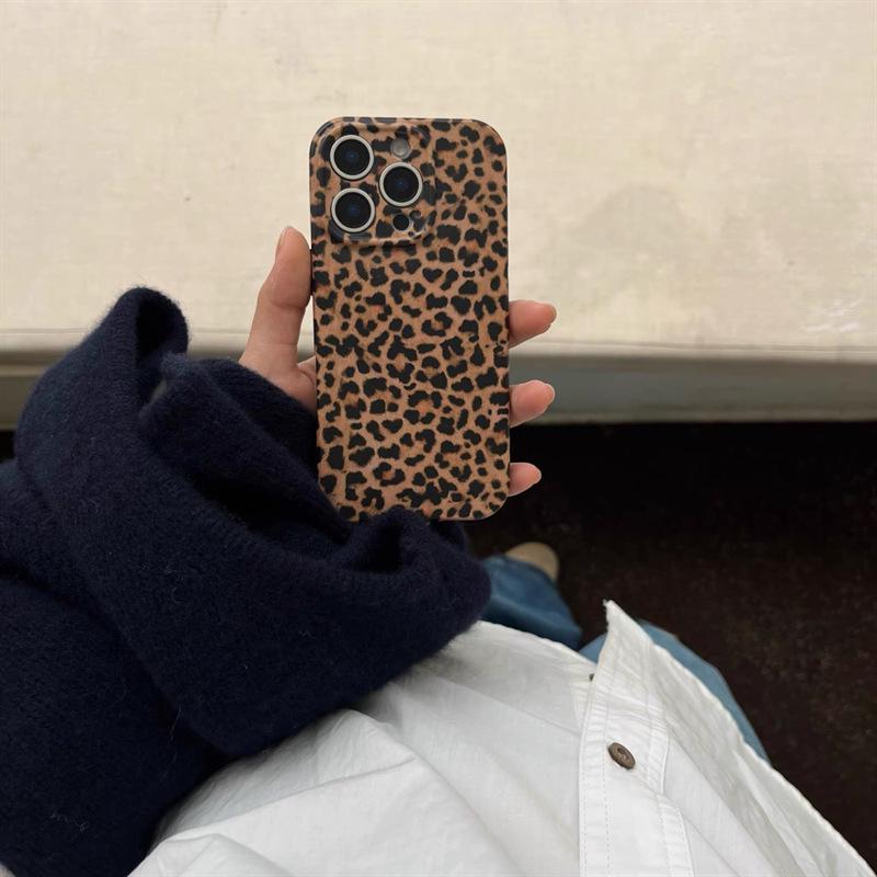 

Stylish Leopard Print Bowknot Case with 3D Design for iPhone 17 Pro Max/Apple 16/15/14 16