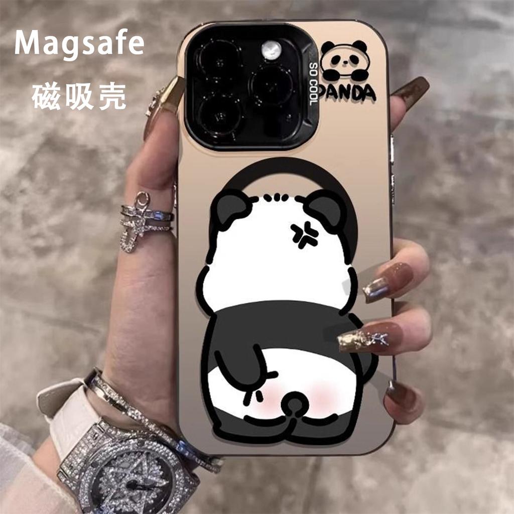 Colorful Silver IMDmagsafe Magnetic Head Phone Case Accessories for IPhone17 Cartoon Cute Simple Fashion Style