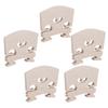 5Pcs Violin Bridge Maple Wood Replacement for 4/4 Size Musical Instrument Accessories