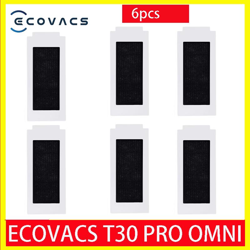 ECOVACS T30 PRO OMNI / T30S PRO / YEEDI M12 Pro+ Robot Vaccum Replacement Parts Dust Bag Main Side Brush Filter Mop Accessories