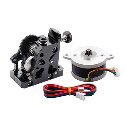 Double Gear Extruder HGX-LITE-Extruder Hardened Steel Reduction Gear High Speed Motor For CR10 Ender3 3D Printers