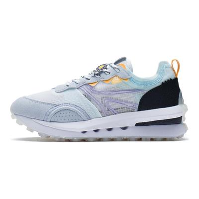 Li Ning Fangyuan V2 Shock Absorbing Non-Slip Durable Low-Top Sports Casual Shoes Women Sneaker White Blue Black AGCS026-1