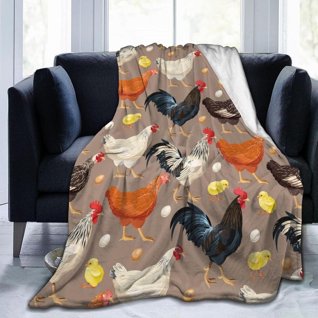 Animal Capybara Leaf Blanket Soft Lightweight Throw Blankets Cozy Flannel Bed Throws for Sofa Couch Travel Home Room Bedroom