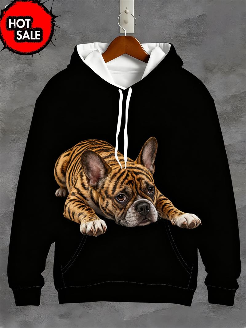 

Funny Dogs Animal 3D Print Hooded Shirt Man Women Autumn New Hooded Sweatshirt Casual Streetwear Long Sleeve Pullovers Clothing 160