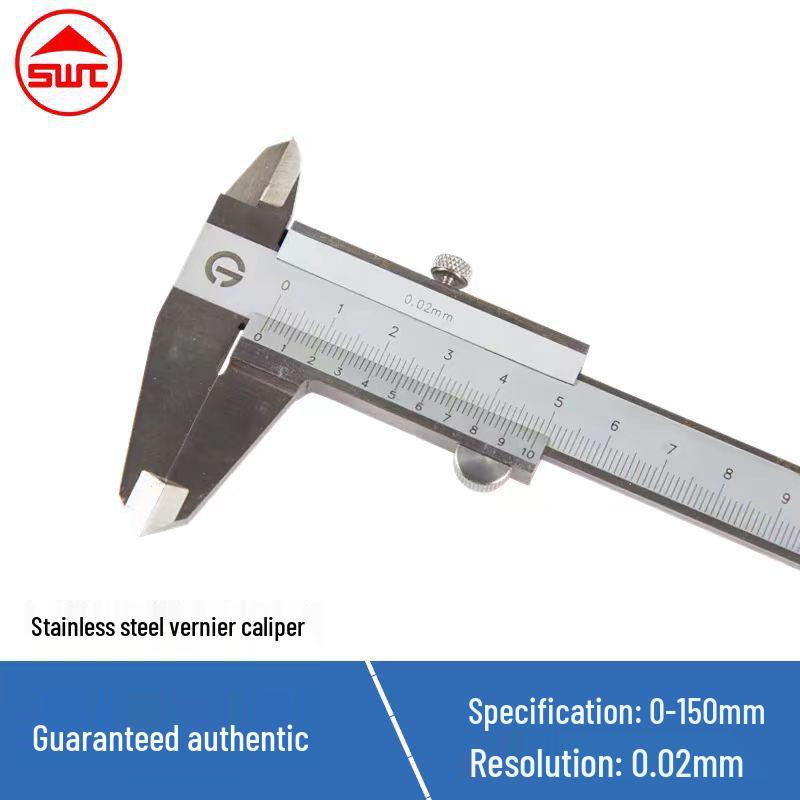 Southwest Qinggong Stainless Steel 4-in-1 Vernier Caliper with Dial & Digital Display (0-150/0-200/0-300)