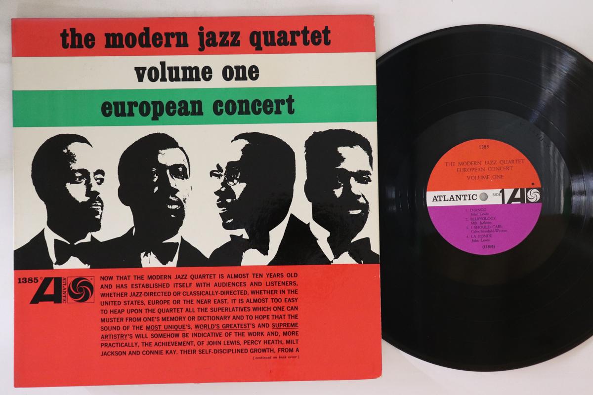 

LP Пластинка MODERN JAZZ QUARTET - Европейский концертный том первый 1385 ATLANTIC 1962 США джаз б/у