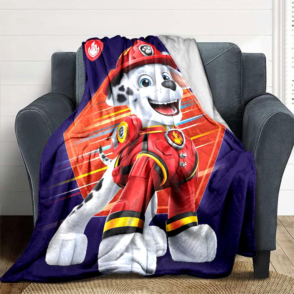 1pc Paw Paw3 Blanket, Gift, for Men and Women, Soft Blanket, Good for Sofa Bed Couch Travel, Lightweight Flannel Blanket