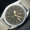 REFURBISHED VINTAGE SEIKO 5 AUTOMATIC JAPAN MENS ROMAN FIGURE WATCH A442047-1