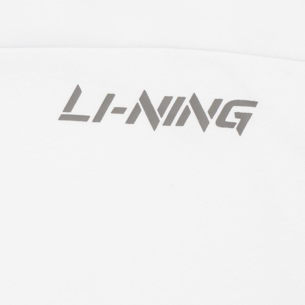 Li Ning Cool Tea T Ice Silk Quick Dry Cool Solid Color Round Neck Casual Sports Short Sleeve T-Shirt Men Tops Off-White ATSU731-3