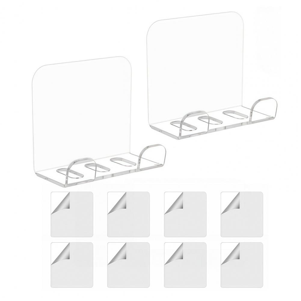 Phone Charging Stand Smartphone Wall Holder Wall Mount Phone Holder with Charging Holes for Bedside Organization Home Office