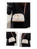 2025 Women's Luxury Double Layer Crossbody Bag - Large Capacity Phone Bag with Advanced Print and Zipper