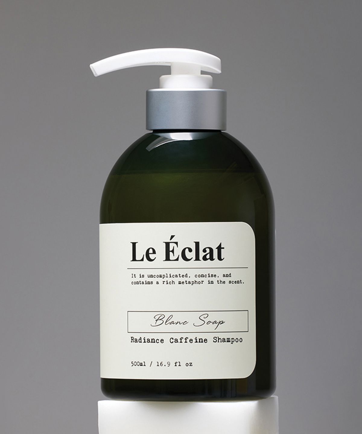 Le Eclat Radiance Caffeine Shampoo Blanc Soap 500ml 1
