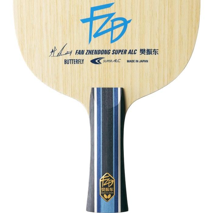 Butterfly Racchetta da Ping Pong Fan Zhendong SUPER ALC-FL, Shakehand Offensivo, 37241, 157x150mm (Regolare), FL (Bagliore)