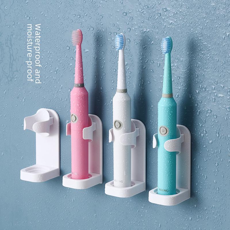 Wall-Mounted Electric Toothbrush Holder for Bathroom, Toilet - Punch-Free