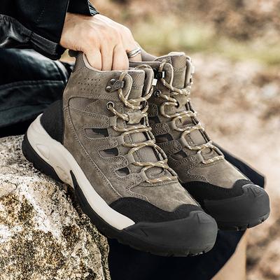 Sports Shoes Designer High Top Outdoor Hiking Boots Men Anti Slip and Wear-resistant Camping Hiking Shoes Durable Hiking Shoes