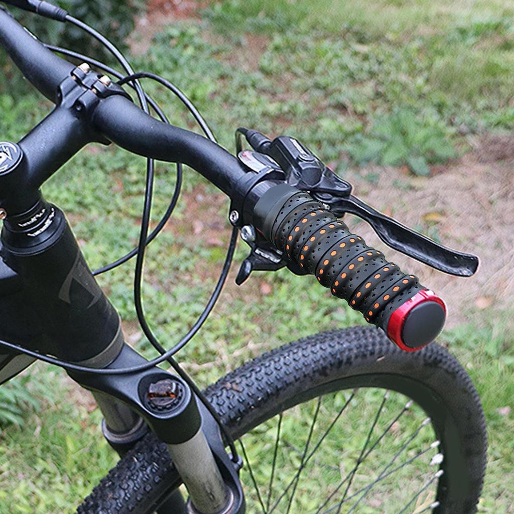 Motorcycle Handlebar Wrap Non-Slip PU Cycling Handle Wraps Anti Slip Wear Resistant Handle Wraps Bar Tape For Enhance Grip