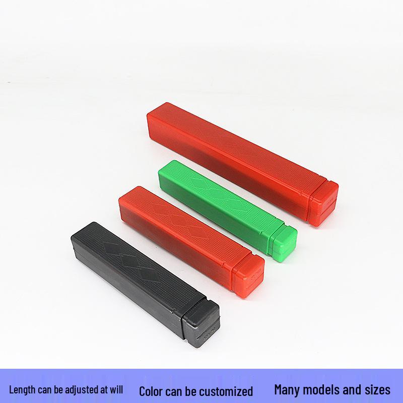 Rectangular Calligraphy Brush & Cosmetic Storage PP Plastic Box Box for 100/200 Brush