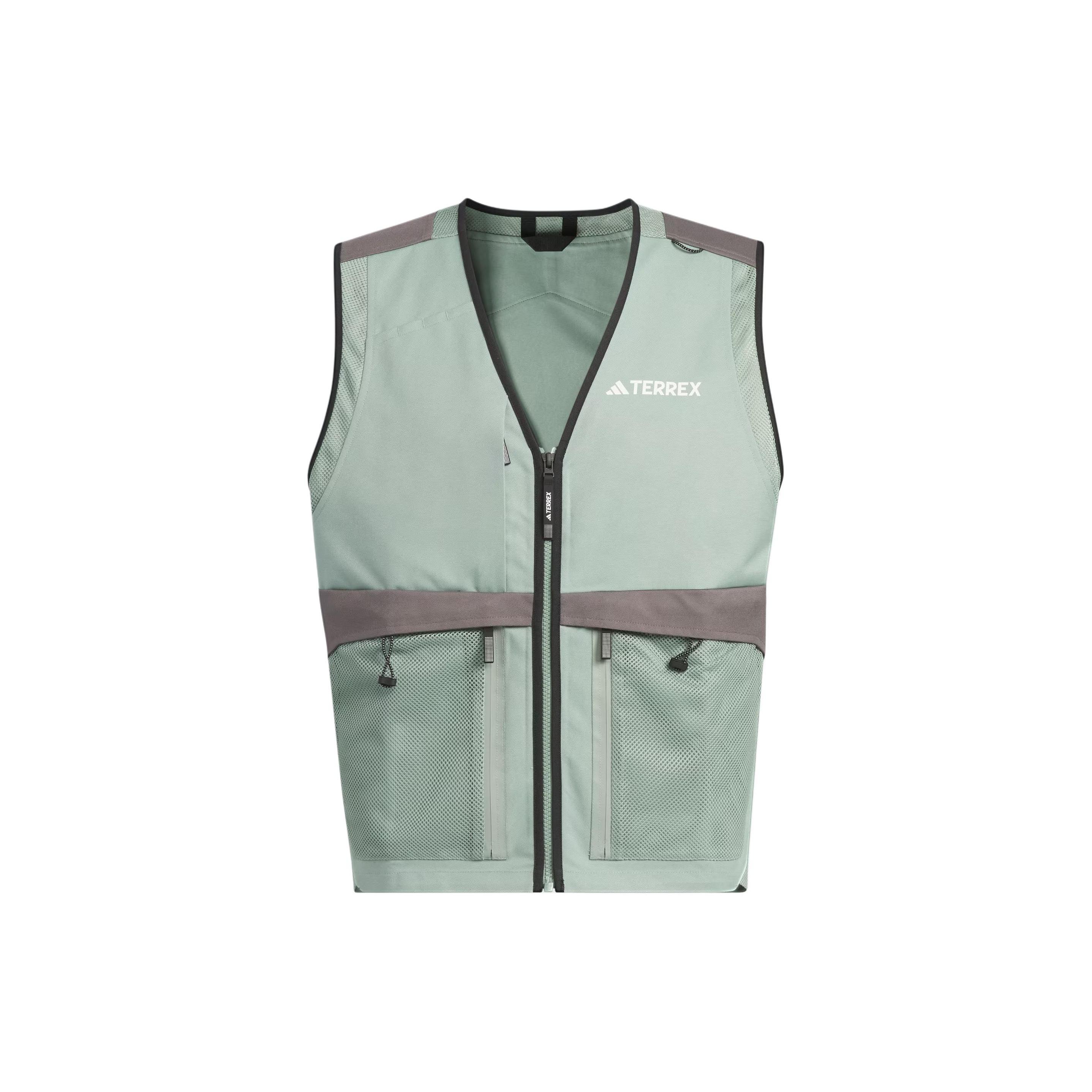 adidas Utility Looking Vest Asia Sizing Olive Green Men s IN2224 M