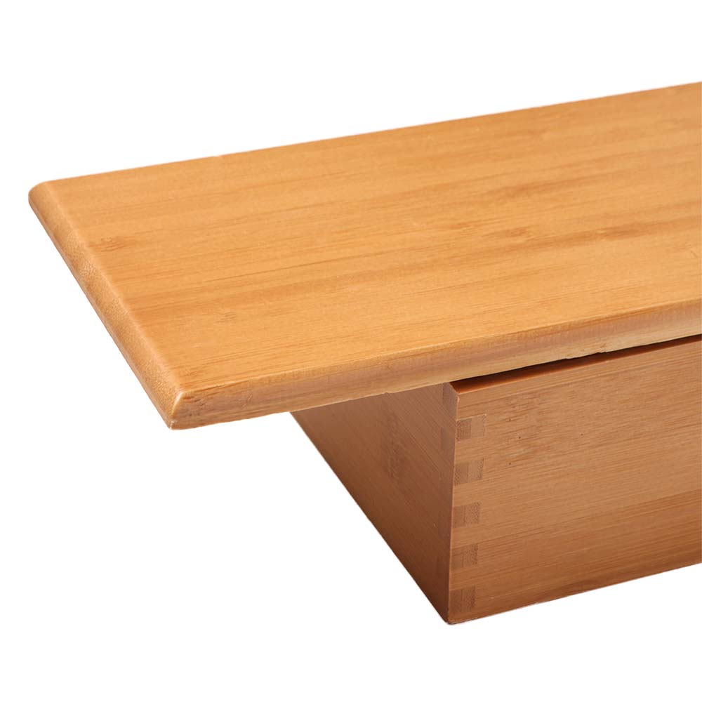 Practical Large Capacity Bamboo Chopsticks Box Environmental with Lid Bamboo Storage Box Safety Cutlery Storage Box Hotel