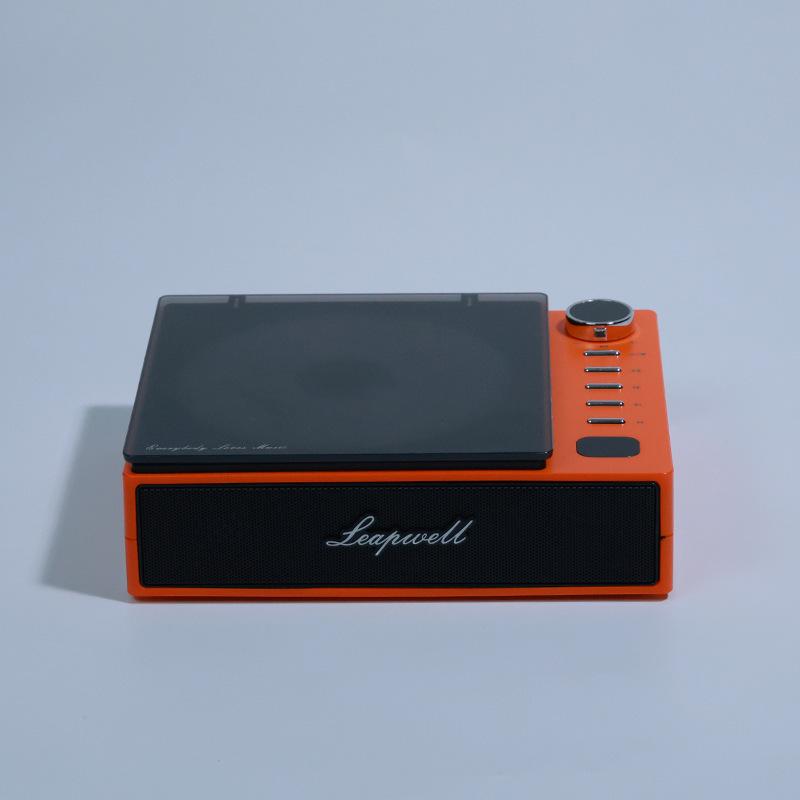 All-in-One Retro CD Player & Bluetooth Speaker with Screen