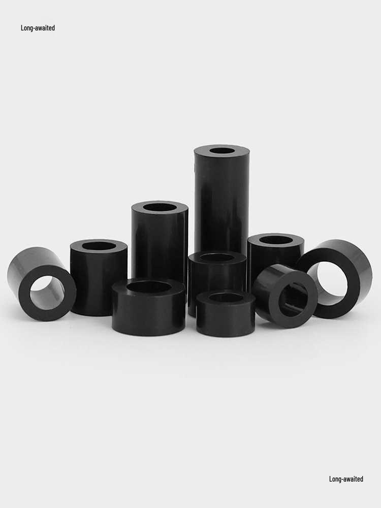 Black Nylon ABS Round Spacer Washer - M2/M4/M5/M6/M8/M10/M12