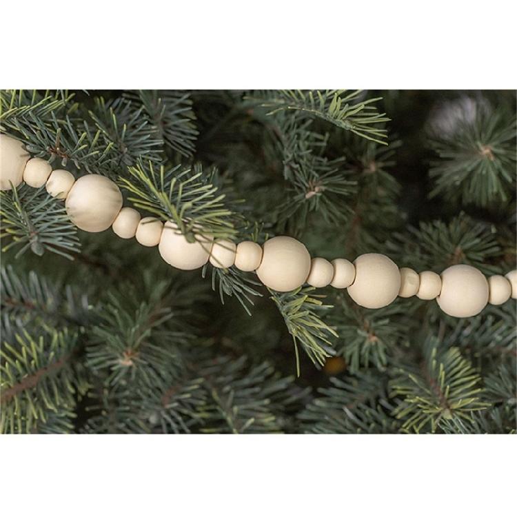 Easy To Hanging Wooden Bead Chains For Christmas Tree Decorations Holiday Homes Party Supplies Creative Festival Crafting Projects