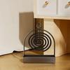 Creative Household Hanging Support Rack with Iron Coil and Ash Tray for Mosquito Coil Holder and Heat Protection Suitable for Indoor and Outdoor Use