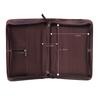 Personalized Leather Bible Cover: Handmade Christian Gift with Handle