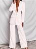 European and American Women's Spring and Autumn Fashion Suit Set - Professional Casual Business Attire