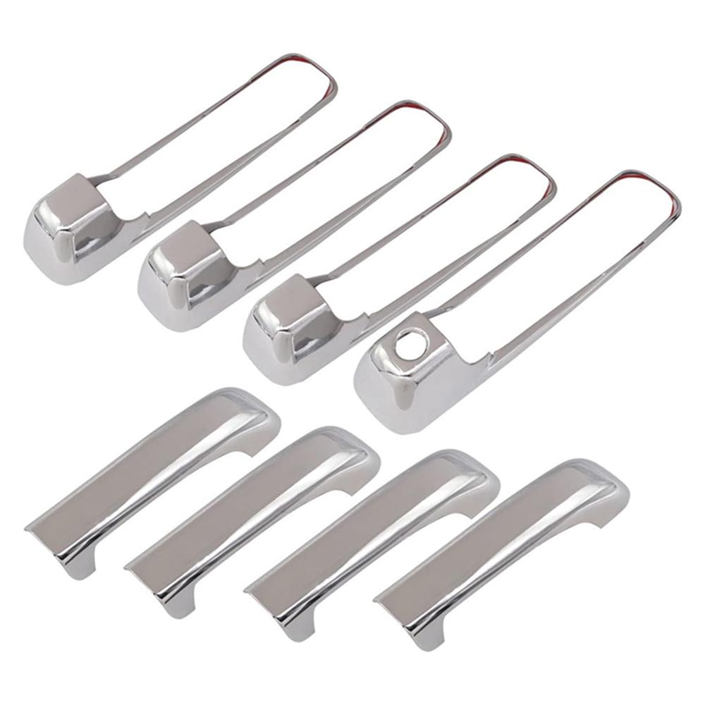 Chrome Door Handle Cover Cap For Dodge Ram 1500 2500 3500 4500 2009-2018